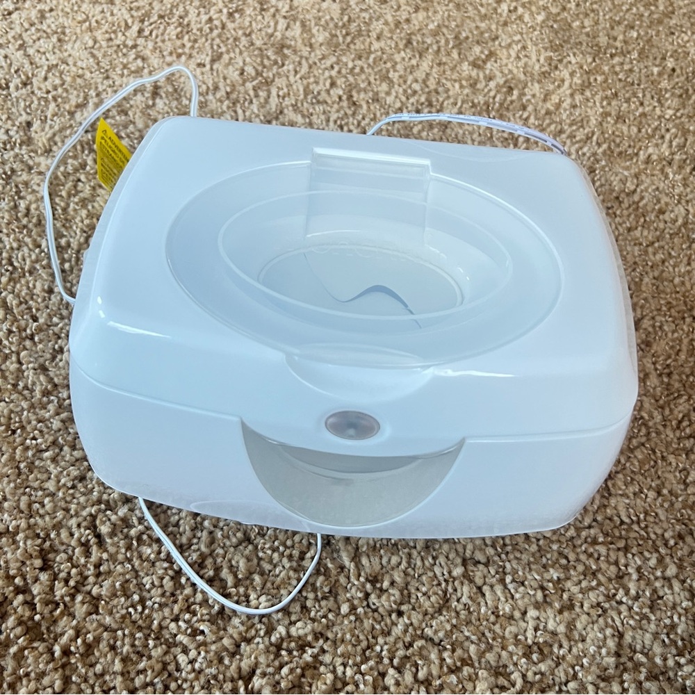Munchkin Warm Glow Baby Wipe Warmer, White